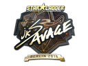 Sticker | jks (Gold) | Berlin 2019
