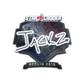 Sticker | JaCkz (Foil) | Berlin 2019