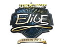Sticker | EliGE (Gold) | Berlin 2019