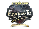 Sticker | EspiranTo (Gold) | Berlin 2019
