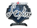 Sticker | dexter (Foil) | Berlin 2019