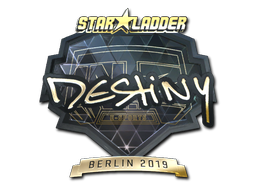 Sticker | DeStiNy (Gold) | Berlin 2019