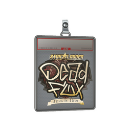 Sticker Slab | DeadFox (Gold) | Berlin 2019