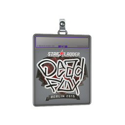 Sticker Slab | DeadFox (Foil) | Berlin 2019