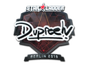 Sticker | dupreeh (Foil) | Berlin 2019