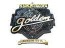 Sticker | Golden (Gold) | Berlin 2019