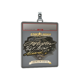 Sticker Slab | GeT_RiGhT (Gold) | Berlin 2019