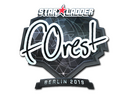 Sticker | f0rest (Foil) | Berlin 2019