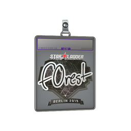 Sticker Slab | f0rest (Foil) | Berlin 2019