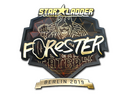 Sticker | Forester (Gold) | Berlin 2019