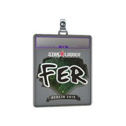 Sticker Slab | fer (Foil) | Berlin 2019