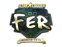 Sticker | fer (Gold) | Berlin 2019