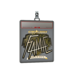 Sticker Slab | flamie (Gold) | Berlin 2019