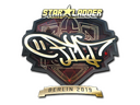 Sticker | FL1T (Gold) | Berlin 2019