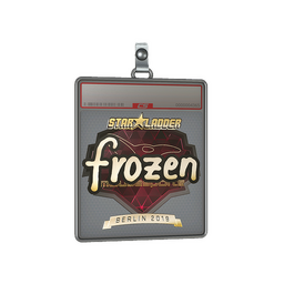 Sticker Slab | frozen (Gold) | Berlin 2019