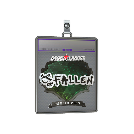 Placa de Adesivo | FalleN (Brilhante) | Berlim 2019