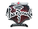 Sticker | facecrack (Foil) | Berlin 2019