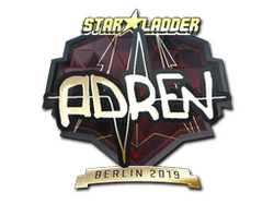 Sticker | AdreN (Gold) | Berlin 2019
