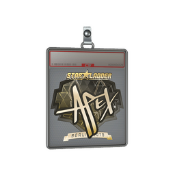 Sticker Slab | apEX (Gold) | Berlin 2019