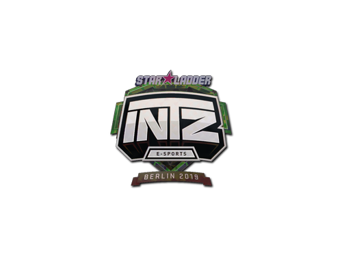 Autocolante | INTZ E-SPORTS CLUB (Holo) | Berlim 2019