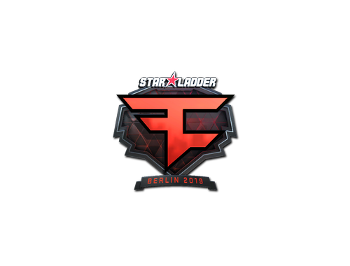 Naklejka | FaZe Clan (foliowana) | Berlin 2019