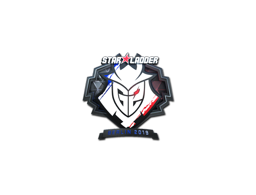Наклейка | G2 Esports (металлическая) | Берлин-2019