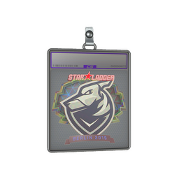 Sticker Slab | Grayhound Gaming (Holo) | Berlin 2019