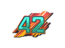 Sticker | Forty Two
