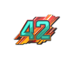 Sticker | Forty Two