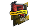 Sticker | Quantum Bellator Fire | Boston 2018