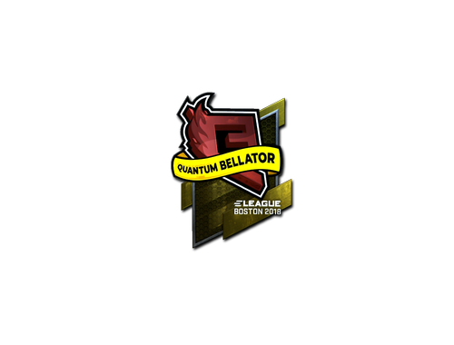 Naklejka | Quantum Bellator Fire (foliowana) | Boston 2018