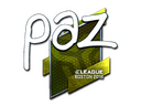 Sticker | paz (Foil) | Boston 2018