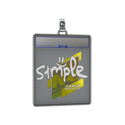 Sticker Slab | s1mple | Boston 2018