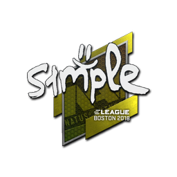 Sticker | s1mple | Boston 2018