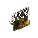 Sticker | SicK (Foil) | Boston 2018