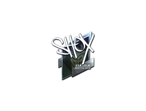 Pegatina | shox (reflectante) | Boston 2018