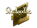 Sticker | Skadoodle (Gold) | Boston 2018