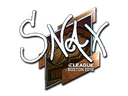 Sticker | Snax (Foil) | Boston 2018