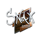 Sticker | Snax (Foil) | Boston 2018