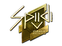 Sticker | Spiidi (Gold) | Boston 2018