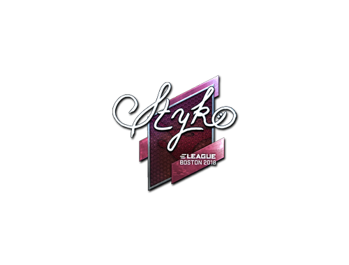Naklejka | STYKO (foliowana) | Boston 2018