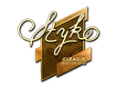 Sticker | STYKO (Gold) | Boston 2018
