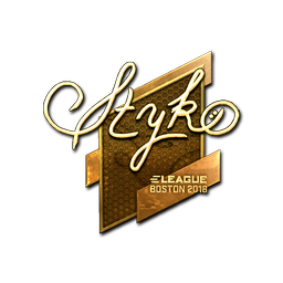 STYKO (золотая) | Бостон-2018