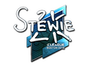 Sticker | Stewie2K (Foil) | Boston 2018