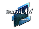 Sticker | stanislaw (Foil) | Boston 2018