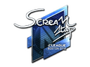 Sticker | ScreaM (Foil) | Boston 2018