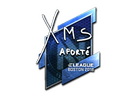 Sticker | xms (Foil) | Boston 2018