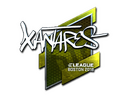Sticker | XANTARES (Foil) | Boston 2018