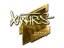 Sticker | XANTARES (Gold) | Boston 2018