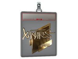 Sticker Slab | XANTARES (Gold) | Boston 2018